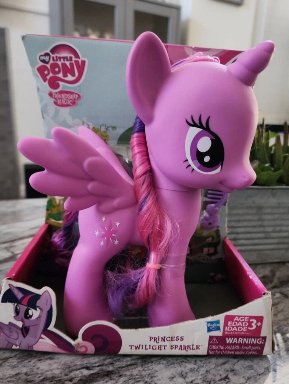 My Little Pony Princess Twilight Sparkle Figure Doll Hasbro NIB!